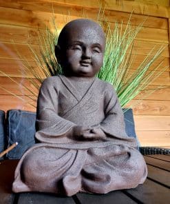 Meditatie beeld Shaolin monnik 42cm BOR 524 (2)