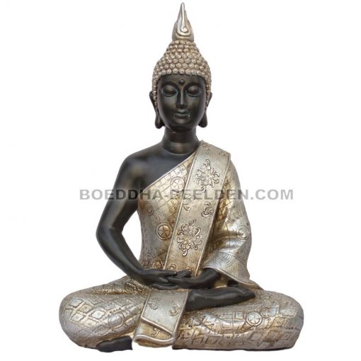 Bouddha de méditation thaï assis 31cm