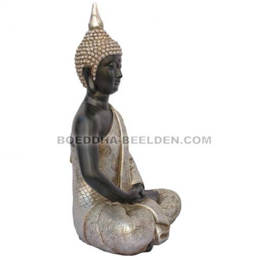 Sittande-Thai-Meditation-Buddha-31cm-höger sida