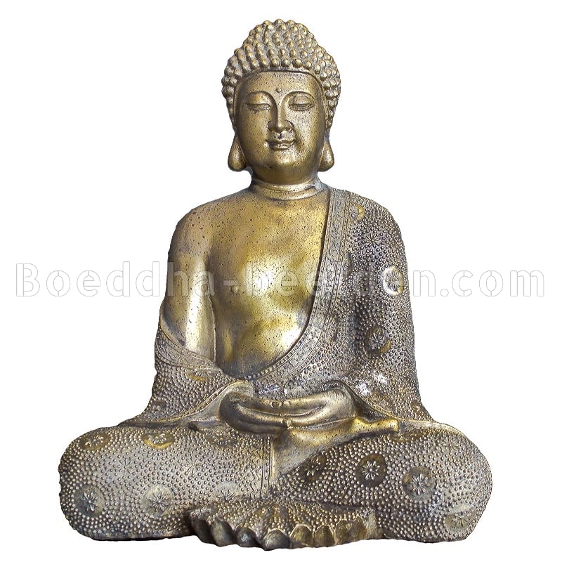 Chinese kool Arresteren Spaans Japanese Buddha Bronze Look 30cm - Boeddha-beelden.com