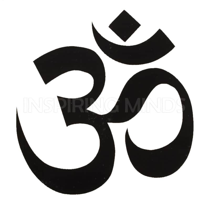 Ohmzeichen Symbol Buddhismus und Hinduismus