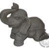 olifant beeld zijkant grijs