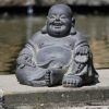 happy boeddha beeld voor binnen en buiten