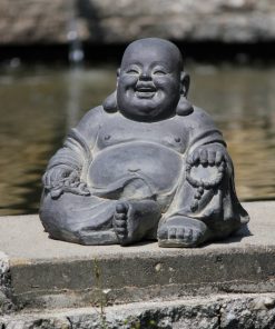 happy boeddha beeld voor binnen en buiten
