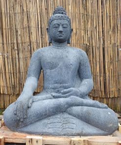 Boeddha-beeld-lavasteen-Bhumisparsha-mudra-1-meter-new-