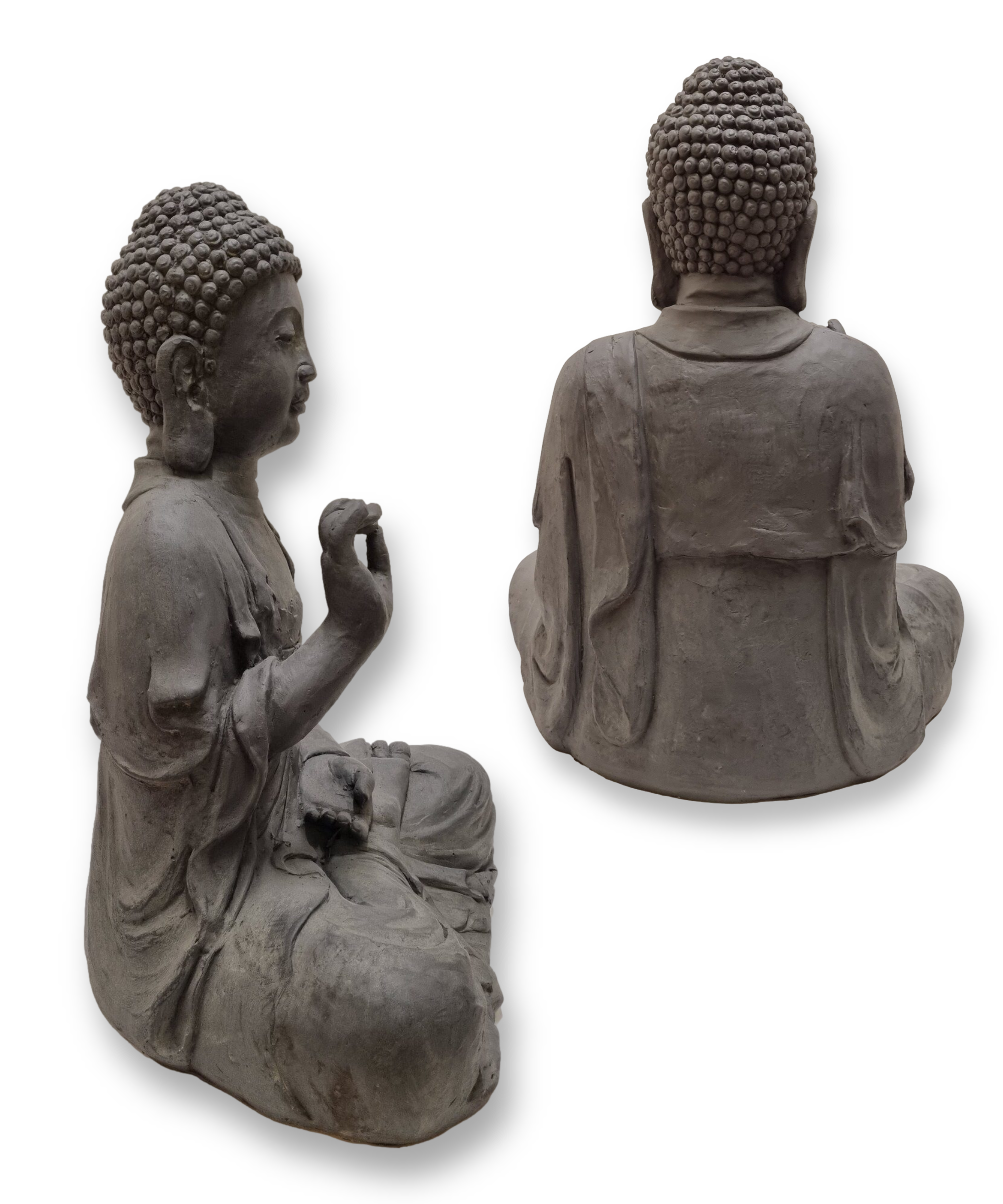 Statue da giardino per esterni di Buddha 63 cm 