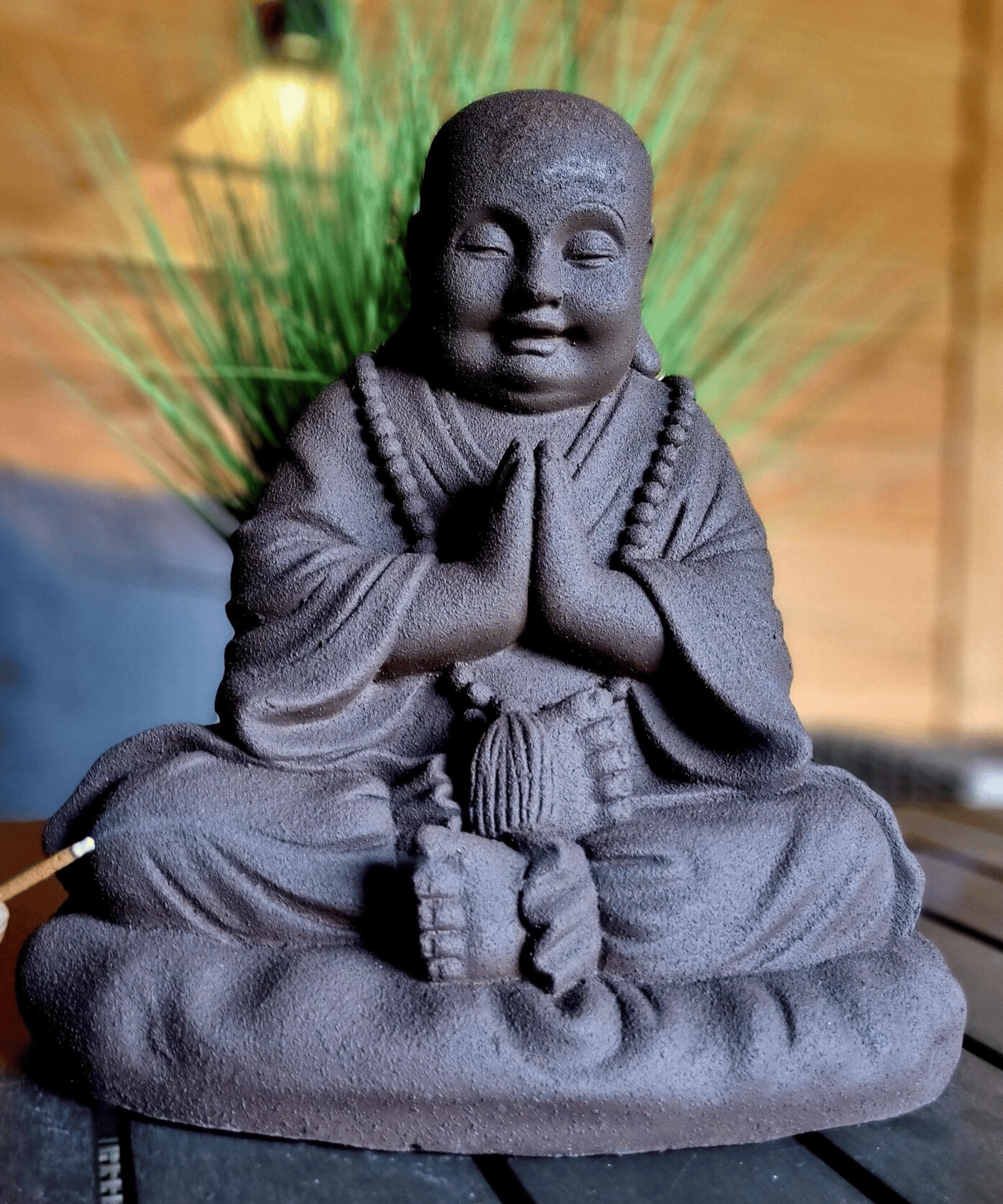 Figurine de Bouddha à l'intérieur de la statue de Bouddha