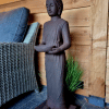 Boeddha beeld staand 1 meter limited roestkleur