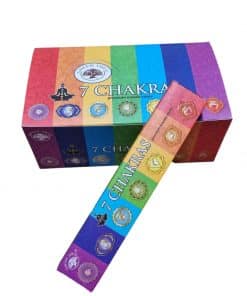 Green Tree 7 Chakra naturel wierookstokjes 12 stokjes - 15 grams