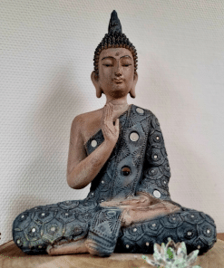 Zittende Boeddha Thais XL 39cm