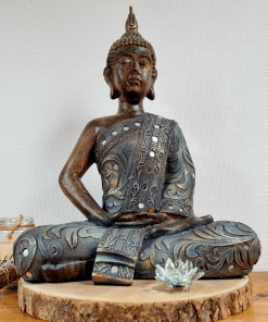 Zittende Thaise Boeddha XL 51cm