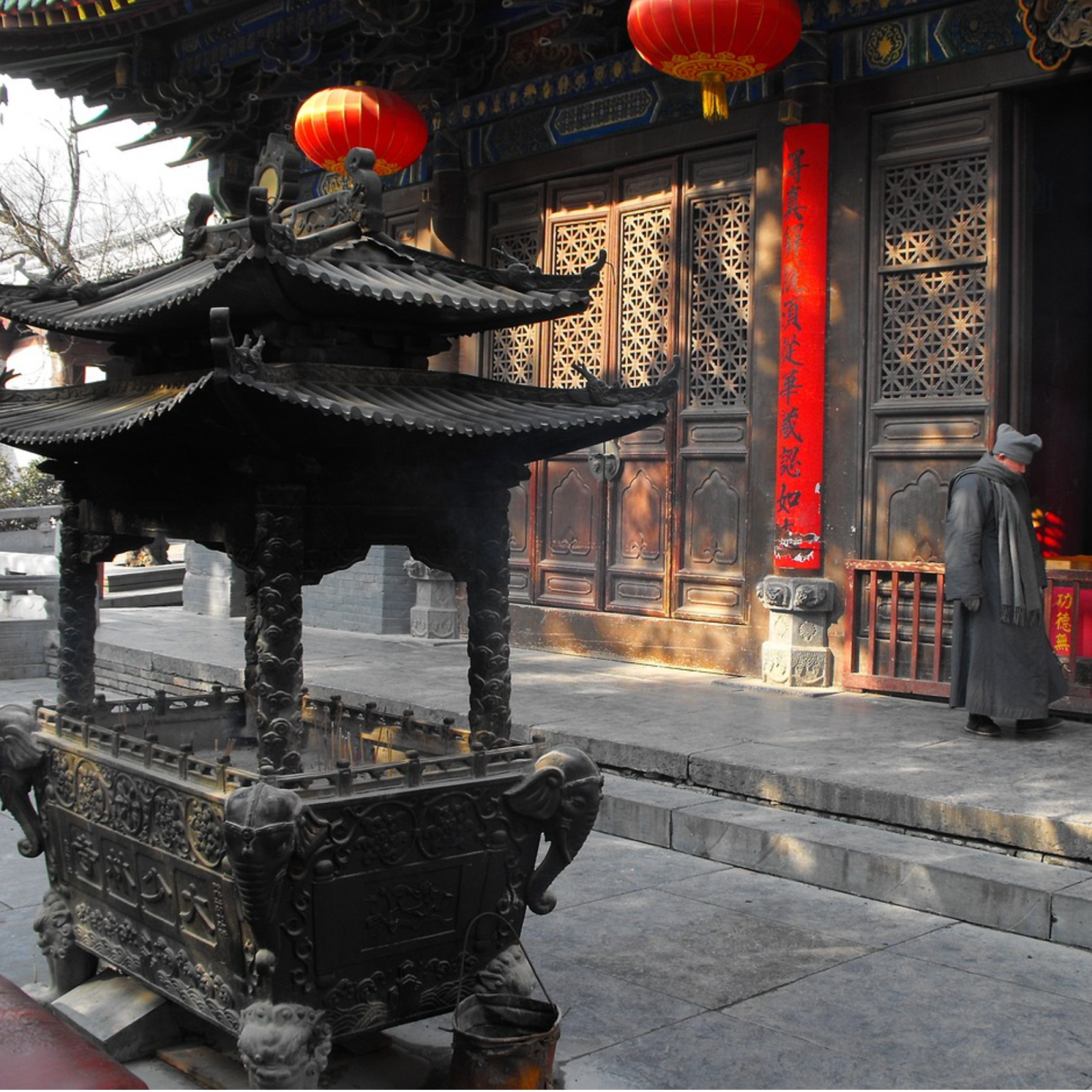 tempel van de shaolin monnik