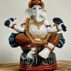 Zittend Ganesha beeld 19cm
