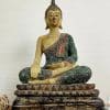 Zittende Thaise Boeddha - Rust, Wijsheid en Innerlijke Harmonie 32cm