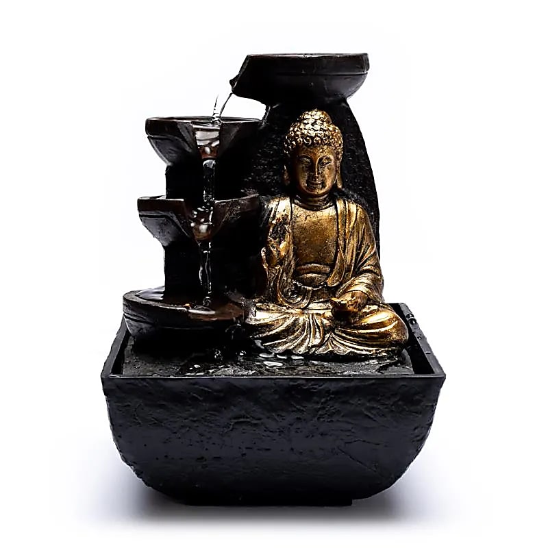 Buddha fountain Abhaya mudra 18cm - Boeddha-beelden.com