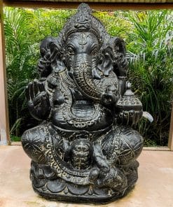 Una Statua Di Ganesh Chaturthi Uno Del Santo Divinità Nell'Induismo