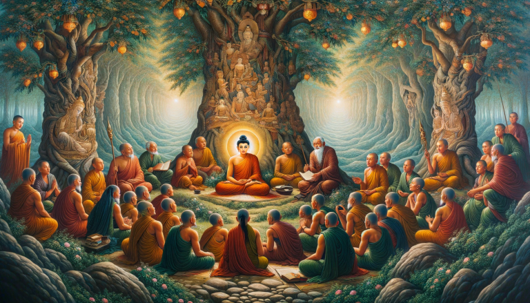 Sangha Ryu 2.6. The First Teachings and the Formation of the Sangha - Boeddha ...