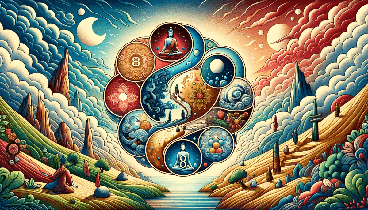 3.7. De Stappen van het Achtvoudige Pad - Boeddha-beelden.com