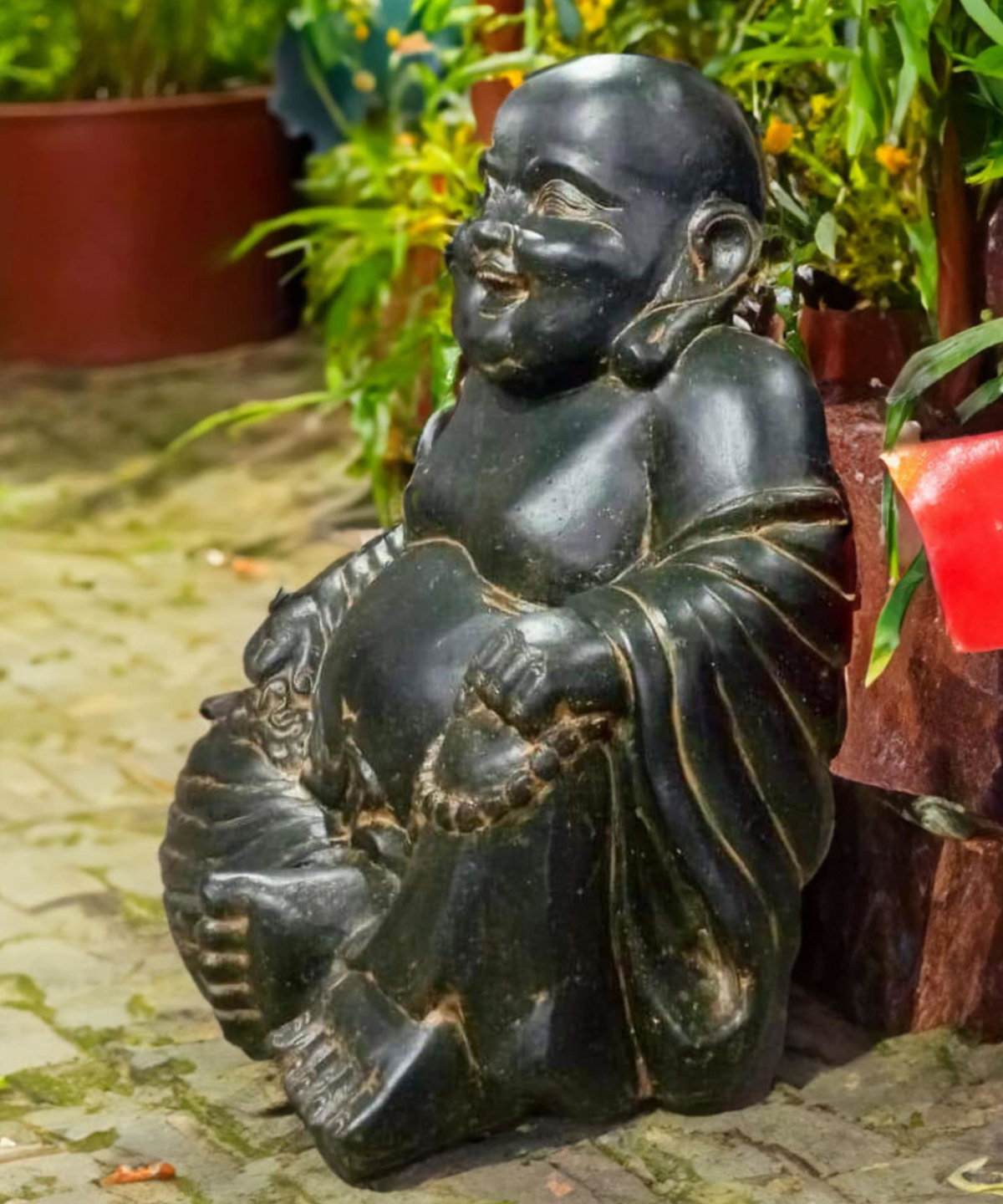 XXL mega happy Buddha 75cm - hardy