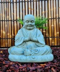 Stenen Boeddha Tuinbeelden - Handgemaakte Massief Stenen Boeddhabeelden uit Azië | Lotus Art