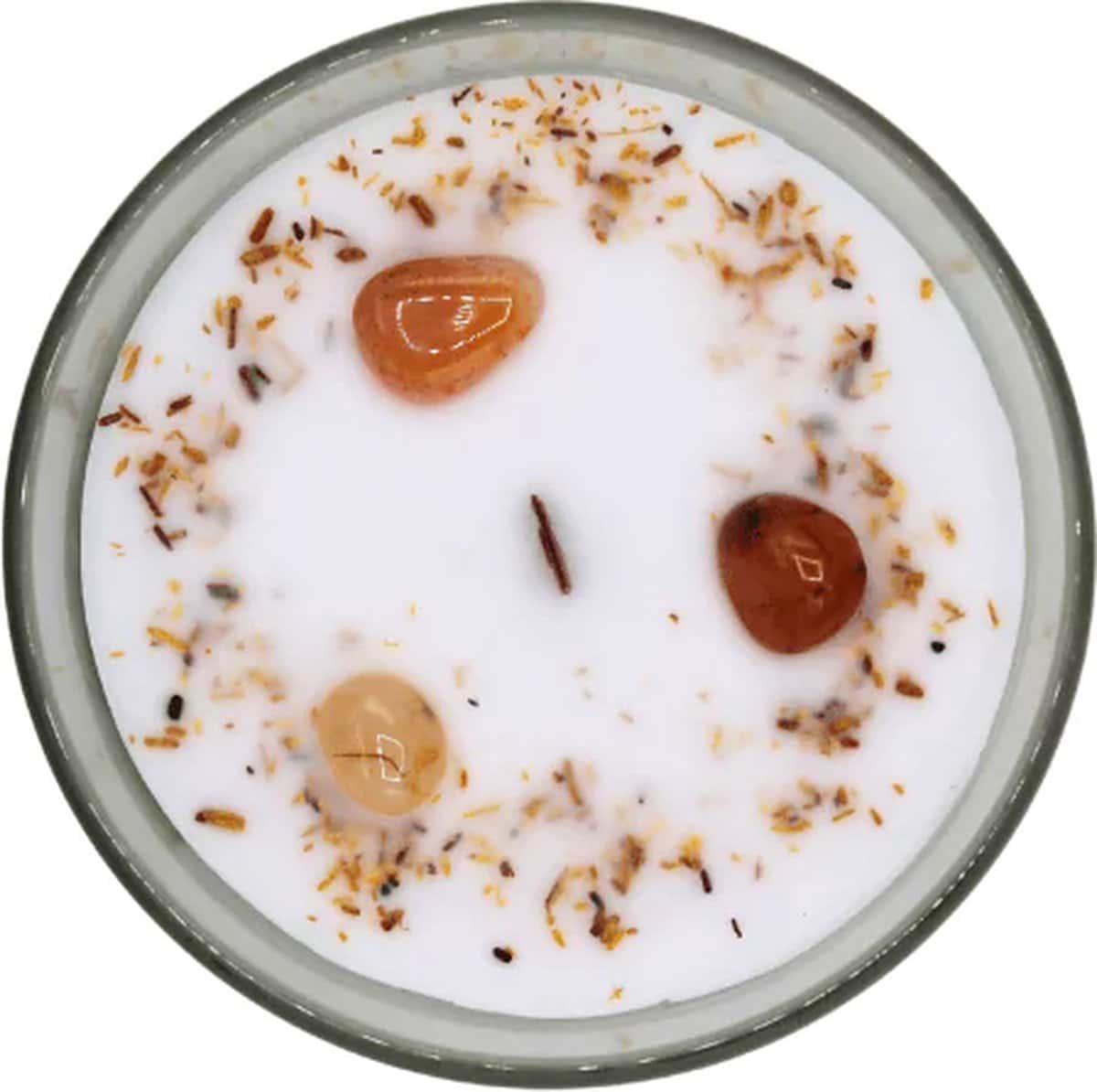 Green Tree - Gemstone Candle Purification White Sage 70g