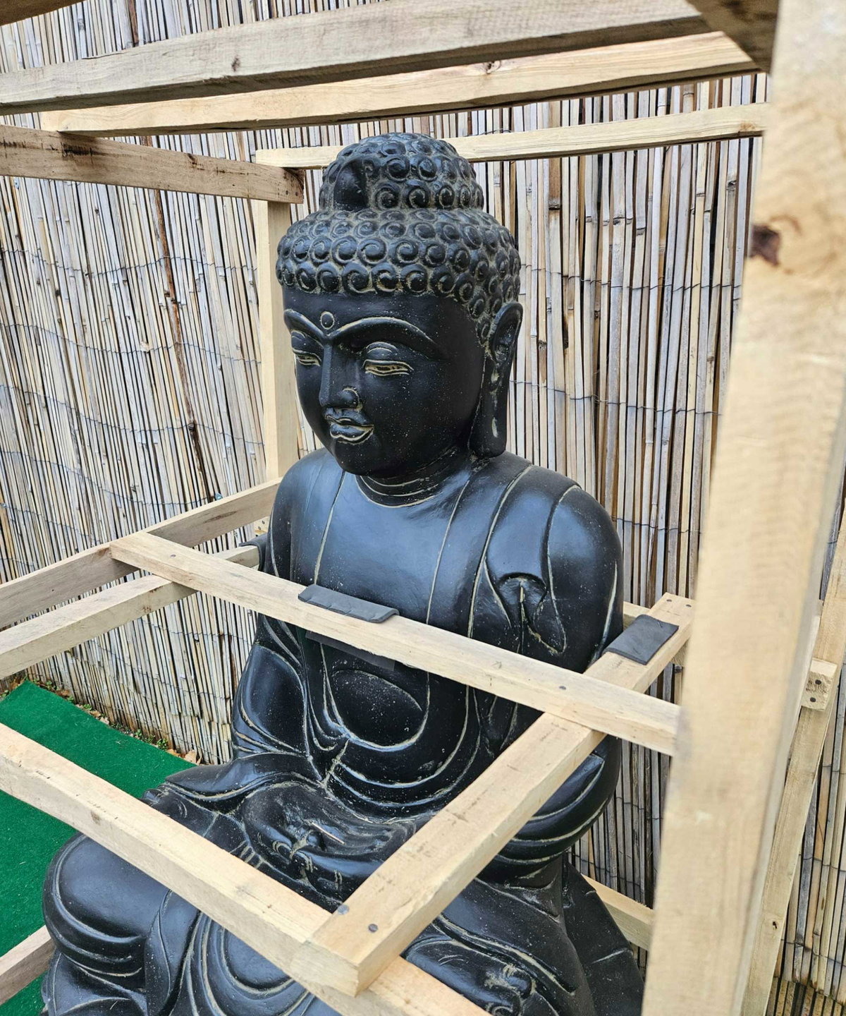XL Garden Statue Japanese Buddha 1.5m - Winter Hardy