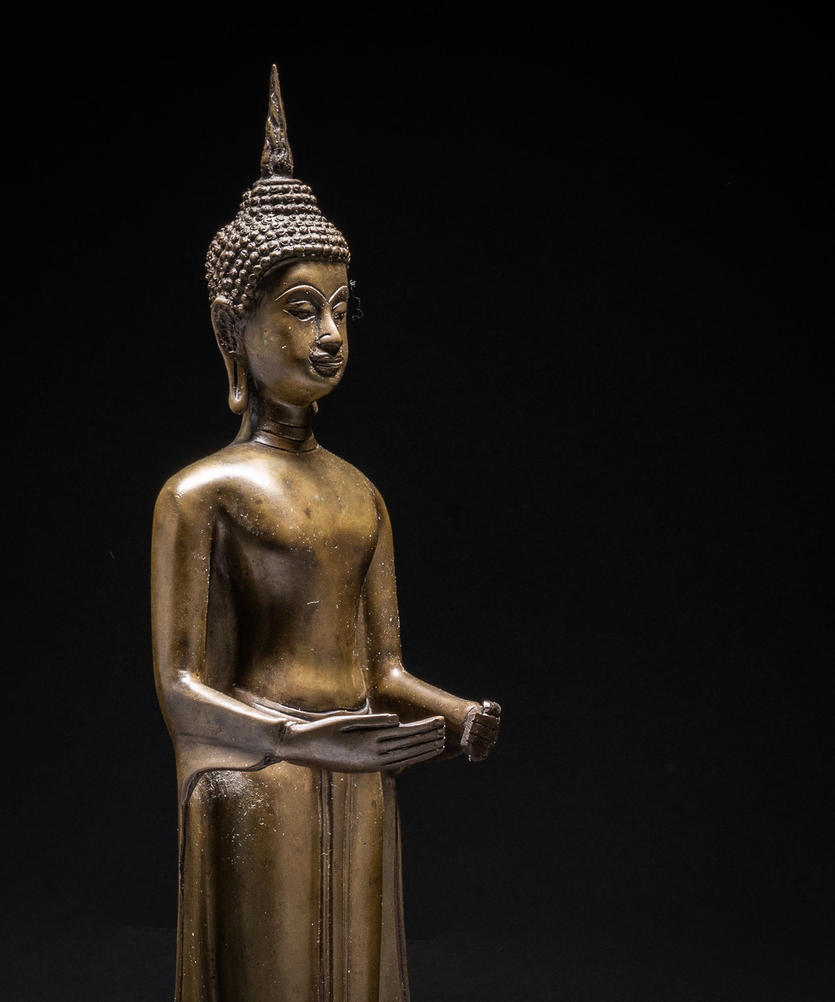 BOUDDHA THAI DORE 48 CMS STATUE SCULPTURE