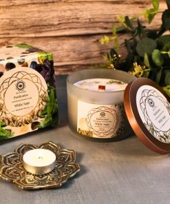 Serene - Portacandela In Terracotta Grigio Cemento Naturale 12x12x16 Cm Serene M23041958