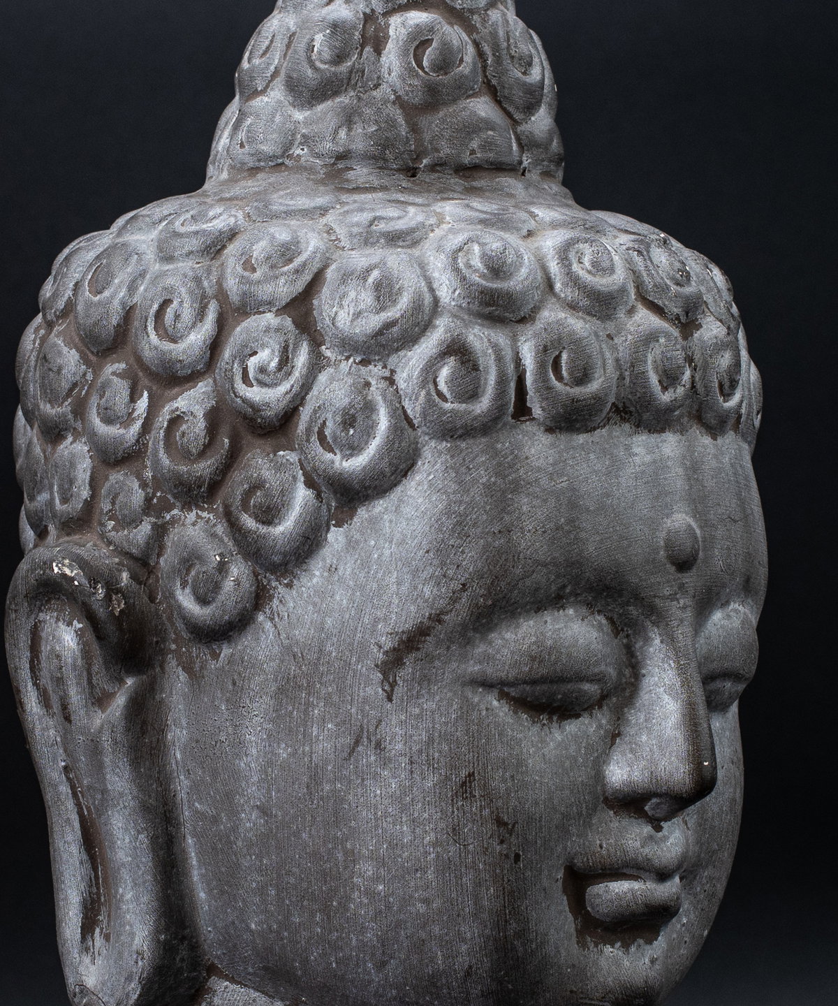 Old Porcelain Buddha Head – China 28 cm
